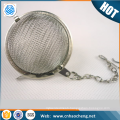 Extra-fine double mesh stainless steel coffee tea infuser /tea filter strainer